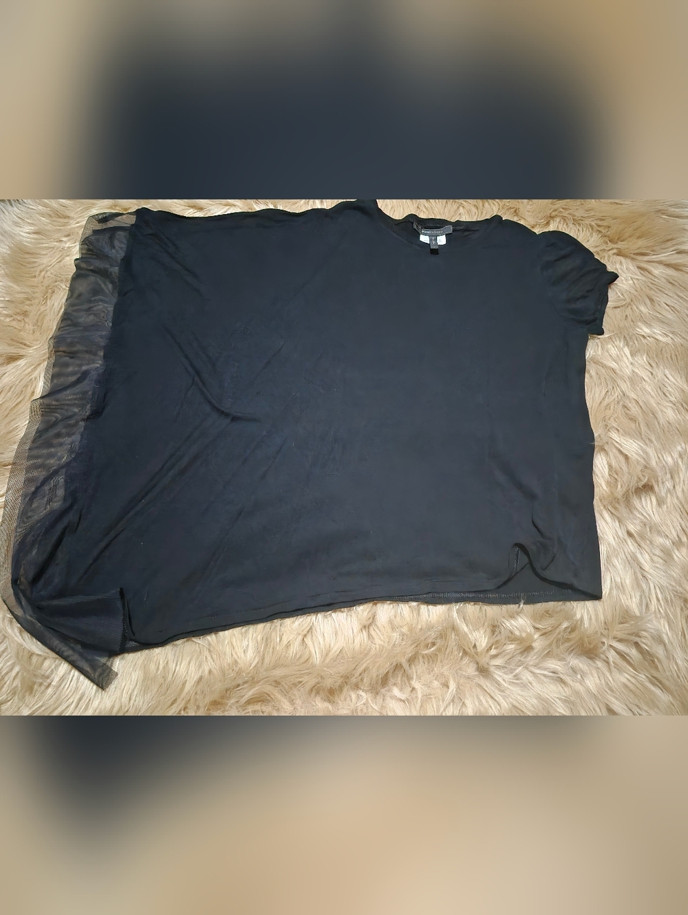 BCBGMaxzria Tee One Side Flow Shirt